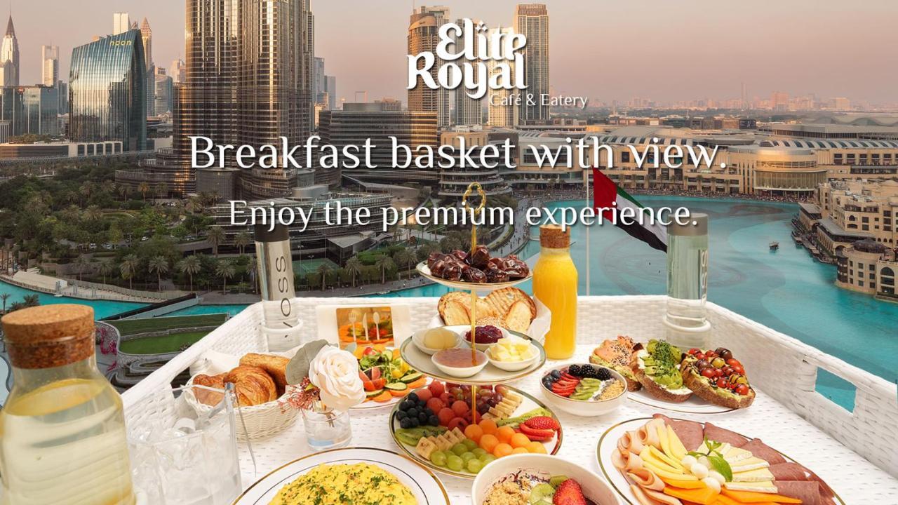 Elite Royal Apartment - Full Burj Khalifa & Fountain View - Crystal Dubai Ngoại thất bức ảnh